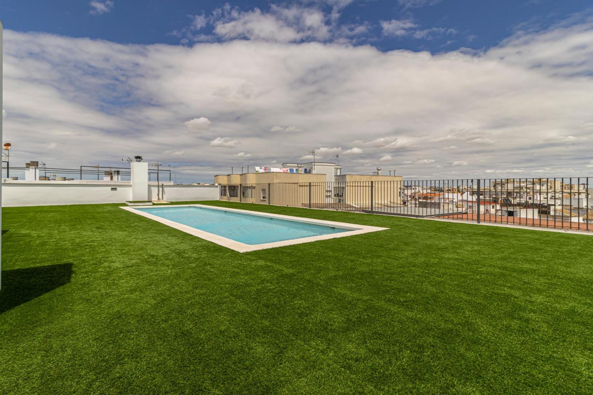 Allo Apartments San Clemente Centro 2 Habitaciones Parking Y Piscina ヘレス エクステリア 写真